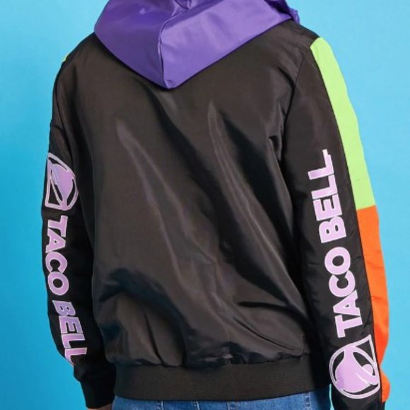 Forever 21 Other - Taco Bell Forever 21 Anorak Jacket Collection Size Large Mens Unisex Color Block